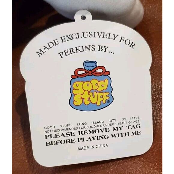 Perkins Bakery Buddies Bobby Brownie 11 Inch Stuffed Animal Plush Toy RARE HTF - Picture 8 of 12